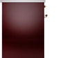 Ilve UPI304NMPBUP Nostalgie Ii 30 Inch Electric Freestanding Range In Burgundy With Copper Trim