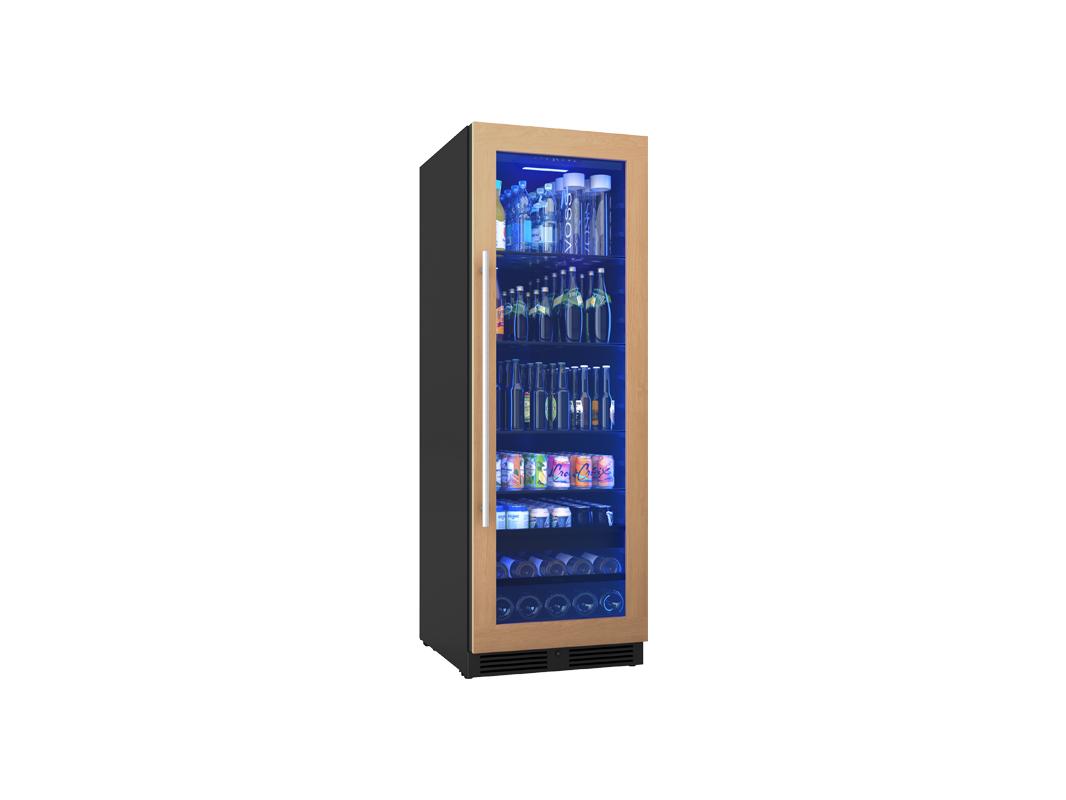 Zephyr PRB24F01BPG 24" Full Size Panel Ready Single Zone Beverage Cooler