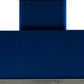 Ilve UAM100MB Majestic 40 Inch Blue Wall Mount Range Hood