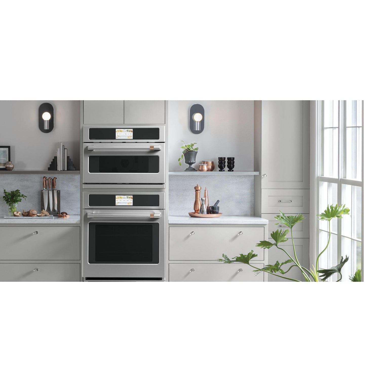 Cafe CSB923P2VS1 Café&#8482; 30" Smart Five In One Wall Oven With 240V Advantium® Technology