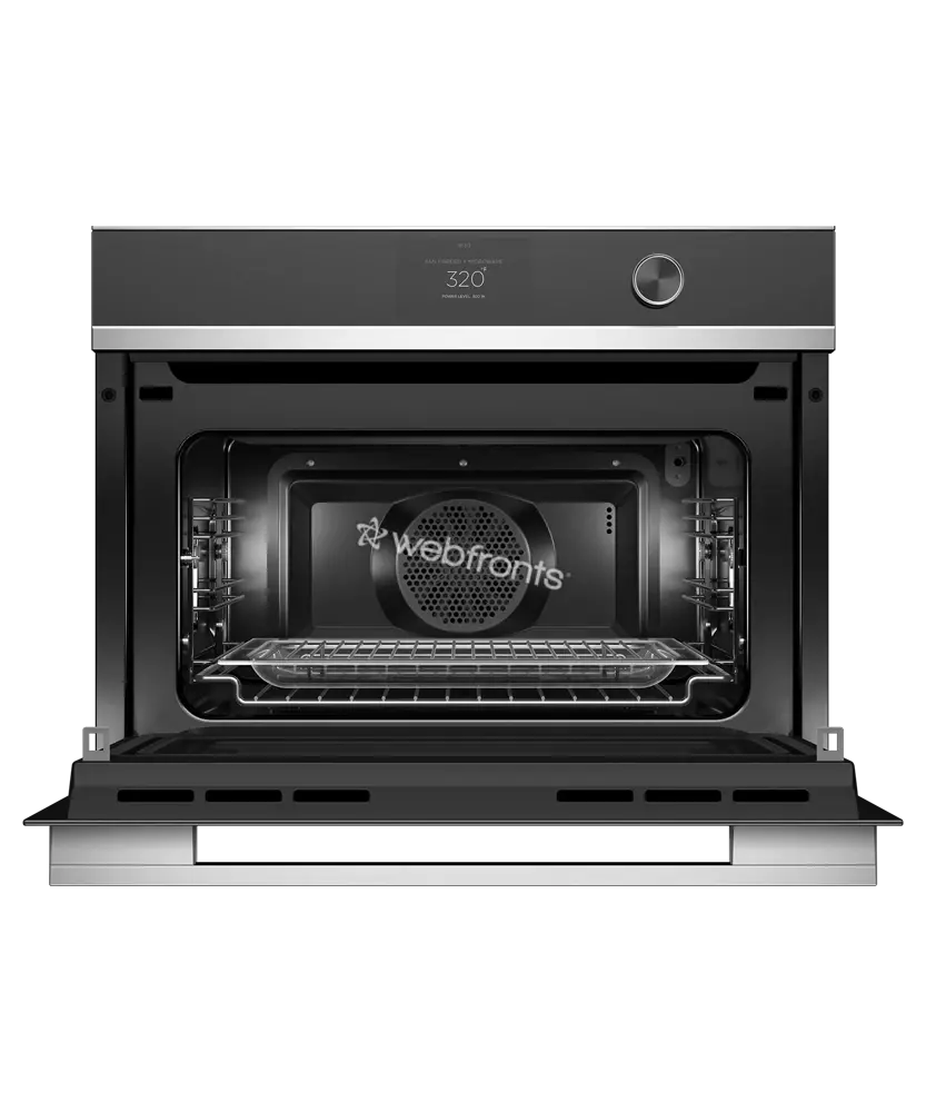 Fisher & Paykel OM24NDTDX1 Convection Speed Oven, 24", 22 Function