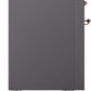 Ilve UP48FNMPMGPLP Nostalgie Ii 48 Inch Dual Fuel Liquid Propane Freestanding Range In Matte Graphite With Copper Trim