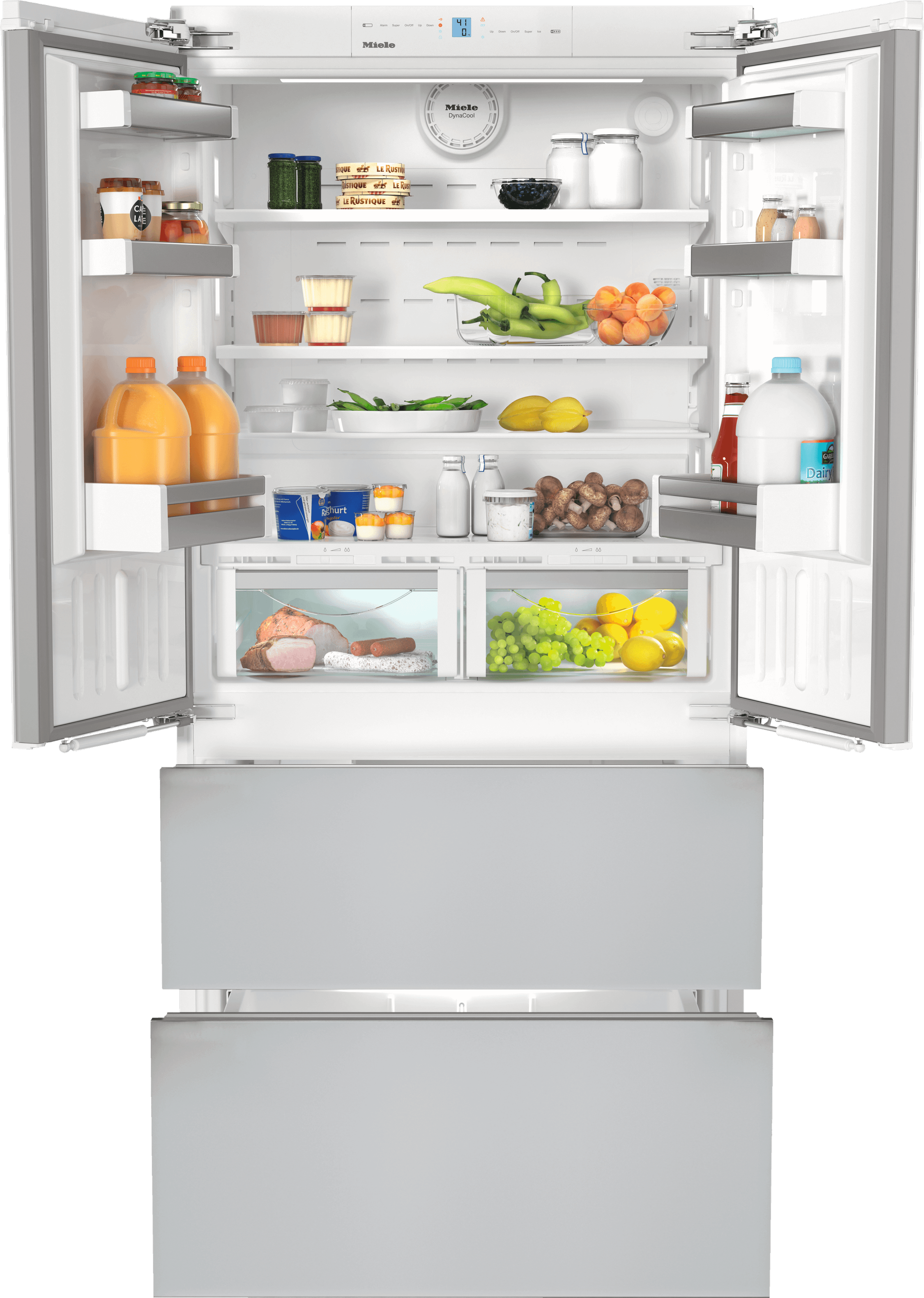 Miele KFNF 9959 IDE Kfnf 9959 Ide - Frenchdoor Bottom-Mount Units Maximum Convenience Thanks To Generous Large Capacity And Ice Maker.