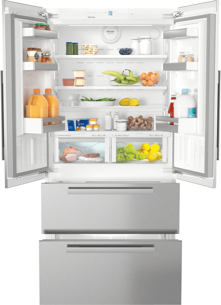 Miele KFNF 9959 IDE Kfnf 9959 Ide - Frenchdoor Bottom-Mount Units Maximum Convenience Thanks To Generous Large Capacity And Ice Maker.