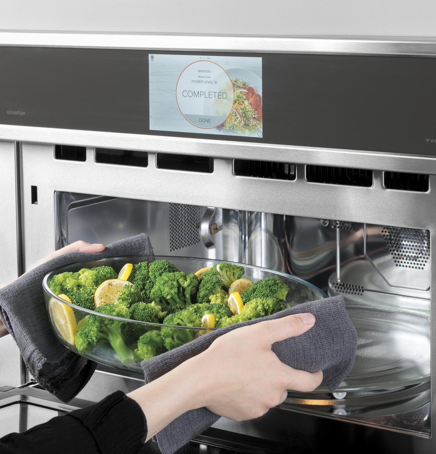 Cafe CSB912P2VS1 Café&#8482; 27" Smart Five In One Oven With 120V Advantium® Technology