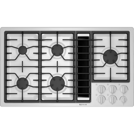 Jennair JGD3536WW Gas Downdraft Cooktop, 36