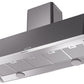 Ilve UAM150MG Majestic 60 Inch Matte Graphite Wall Mount Range Hood