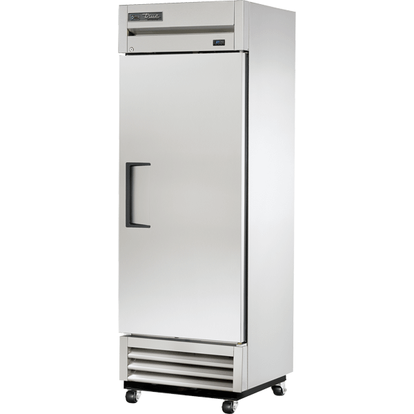 True Manufacturing Commercial T19HC Reach-In Solid Swing Door Refrigerator With Hydrocarbon Refrigerant