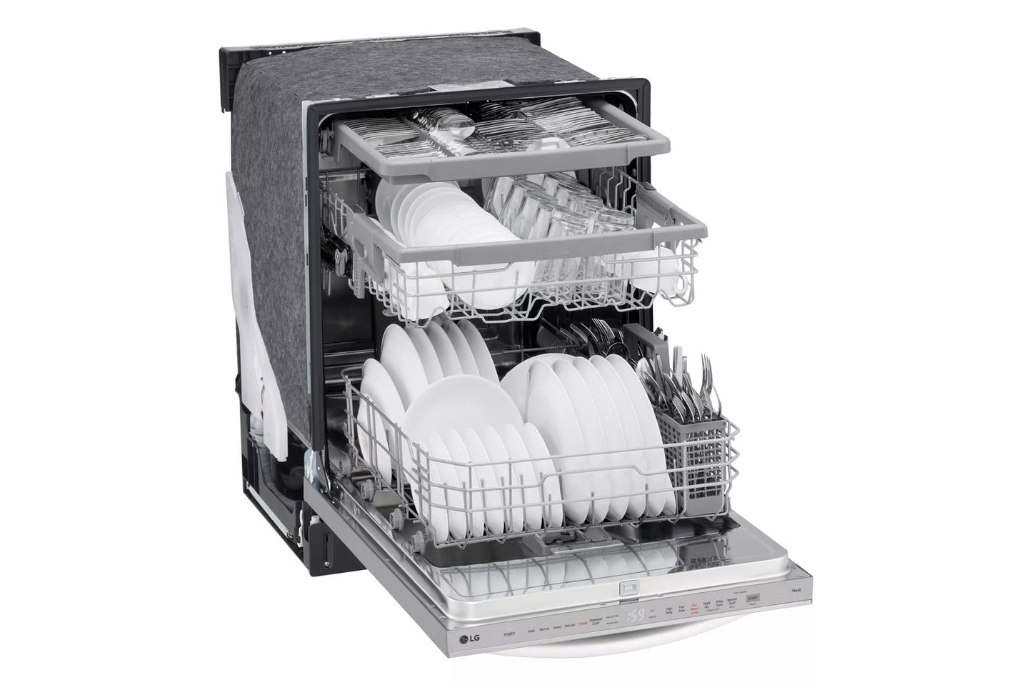 Lg LDTH5554S Top-Control Dishwasher With 1-Hour Wash & Dry, Quadwash® Pro, And Dynamic Heat Dry&#8482;