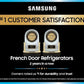 Samsung RF32CG5B10SR 31 Cu. Ft. Mega Capacity 3-Door French Door Refrigerator With External Water And Ice Dispenser In Stainless Steel