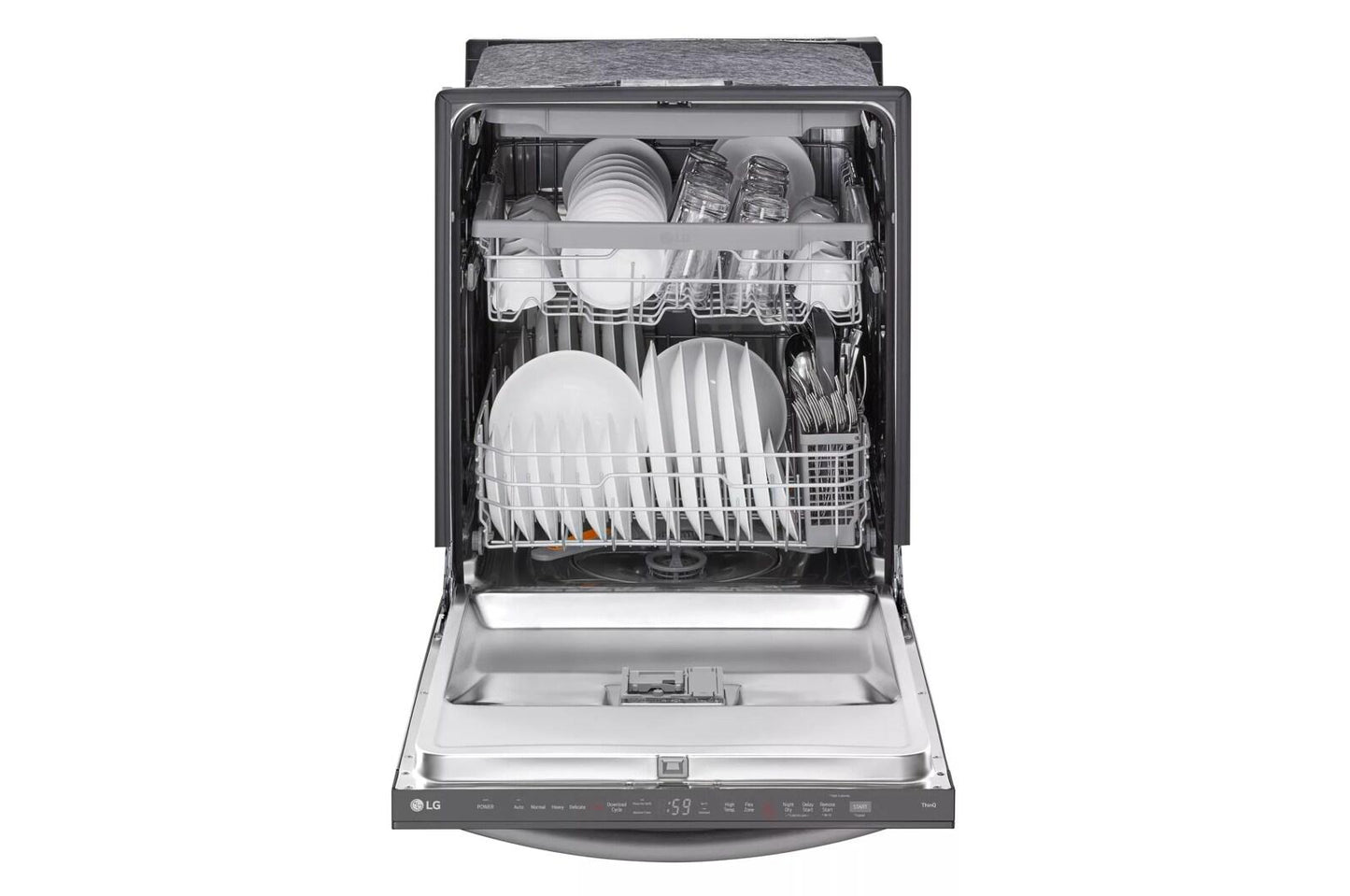 Lg LDTH5554D Top-Control Dishwasher With 1-Hour Wash & Dry, Quadwash® Pro, And Dynamic Heat Dry&#8482;