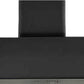 Ilve UAM100MG Majestic 40 Inch Matte Graphite Wall Mount Range Hood