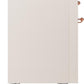 Ilve UP48FNMPAWPLP Nostalgie Ii 48 Inch Dual Fuel Liquid Propane Freestanding Range In Antique White With Copper Trim