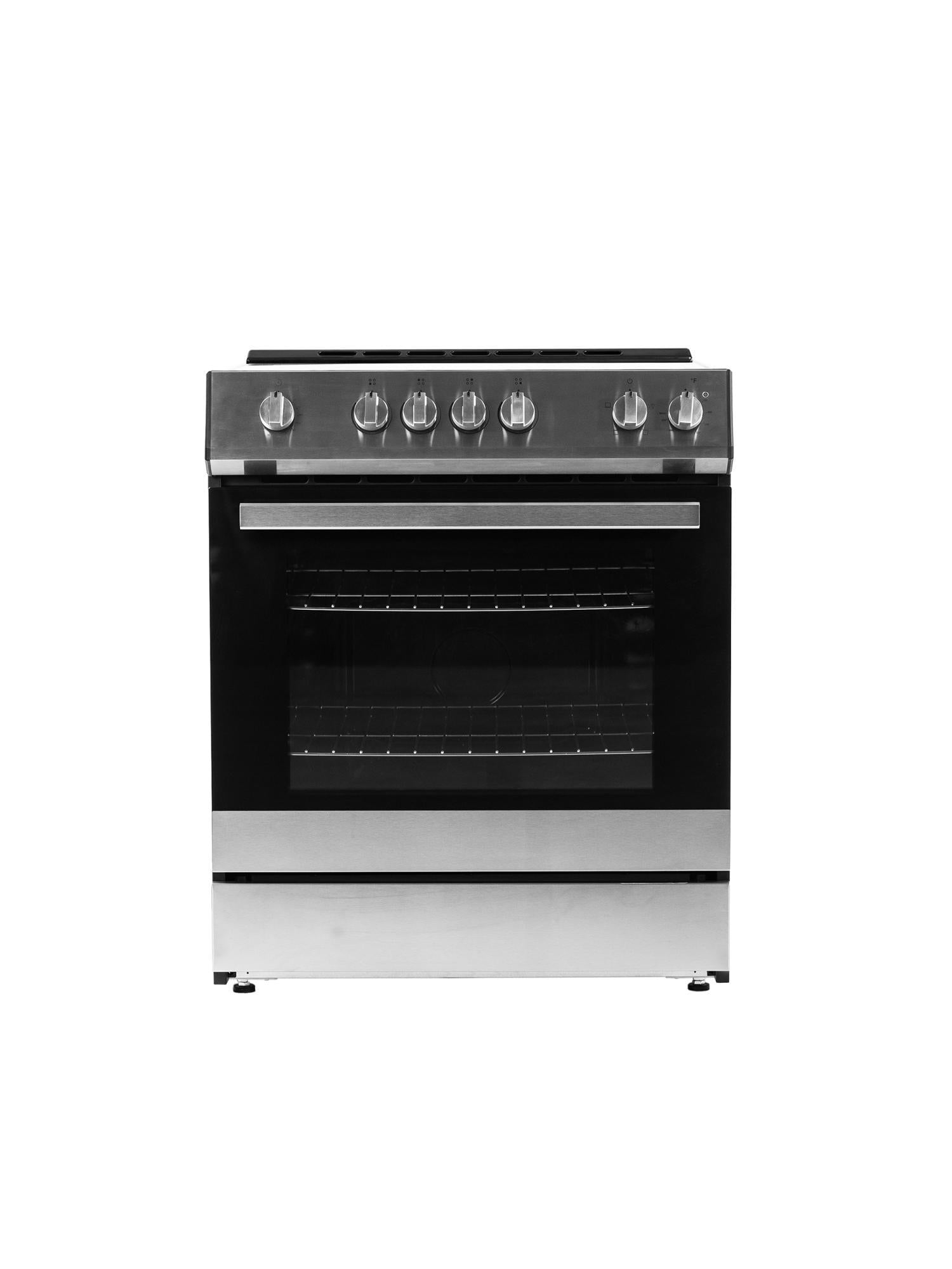 Danby DRRM300BSS Danby 30 Slide In Smooth Top Electric Range With Knob Controls In Stainless Steel