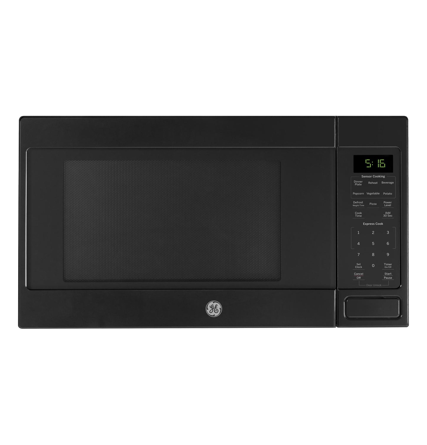 Ge Appliances GCST16S1WBB Ge® 1.6 Cu. Ft. Countertop Microwave Oven