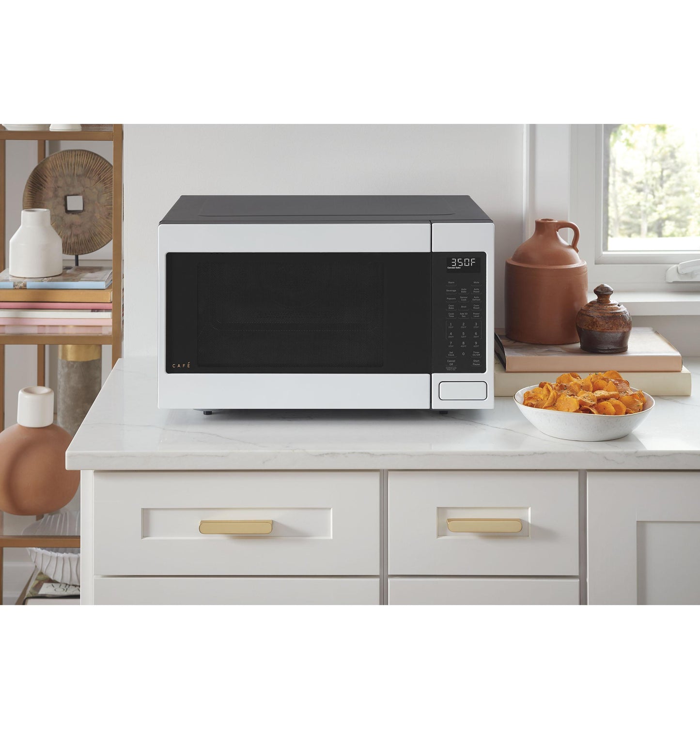 Cafe CCWK15C1WDS Café&#8482; 1.5 Cu. Ft. Smart Countertop Convection/Microwave Oven