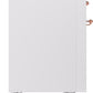 Ilve UPI486NMPWHP Nostalgie Ii 48 Inch Electric Freestanding Range In White With Copper Trim