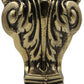 Ilve G4221216 Single Decorative Brass Scroll Claw Leg