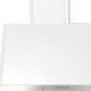 Ilve UAM76WH Majestic 30 Inch White Wall Mount Range Hood