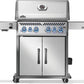 Napoleon Bbq RPS525RSIBNSS2 Rogue Pro-S 525 Rsib With Infrared Side And Rear Burner , Natural Gas, Stainless Steel