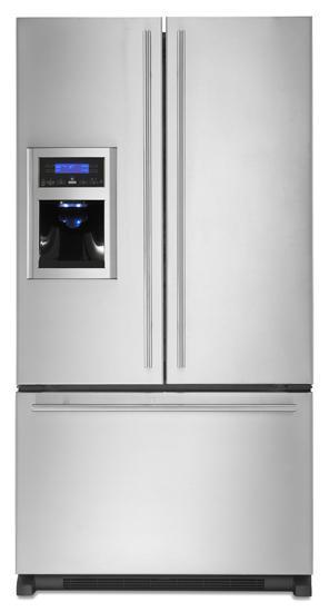 Jennair JFI2589AES Full-Depth French Door Refrigerator With External Dispenser