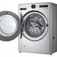 Lg WM6998HVA Ventless Washer/Dryer Combo Lg Washcombo™ All-In-One 5.0 Cu. Ft. Mega Capacity With Inverter Heatpump™ Technology And Direct Drive Motor