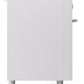 Ilve UP60FSWMPWHLP Professional Plus Ii 60 Inch Dual Fuel Liquid Propane Freestanding Range In White With Trim