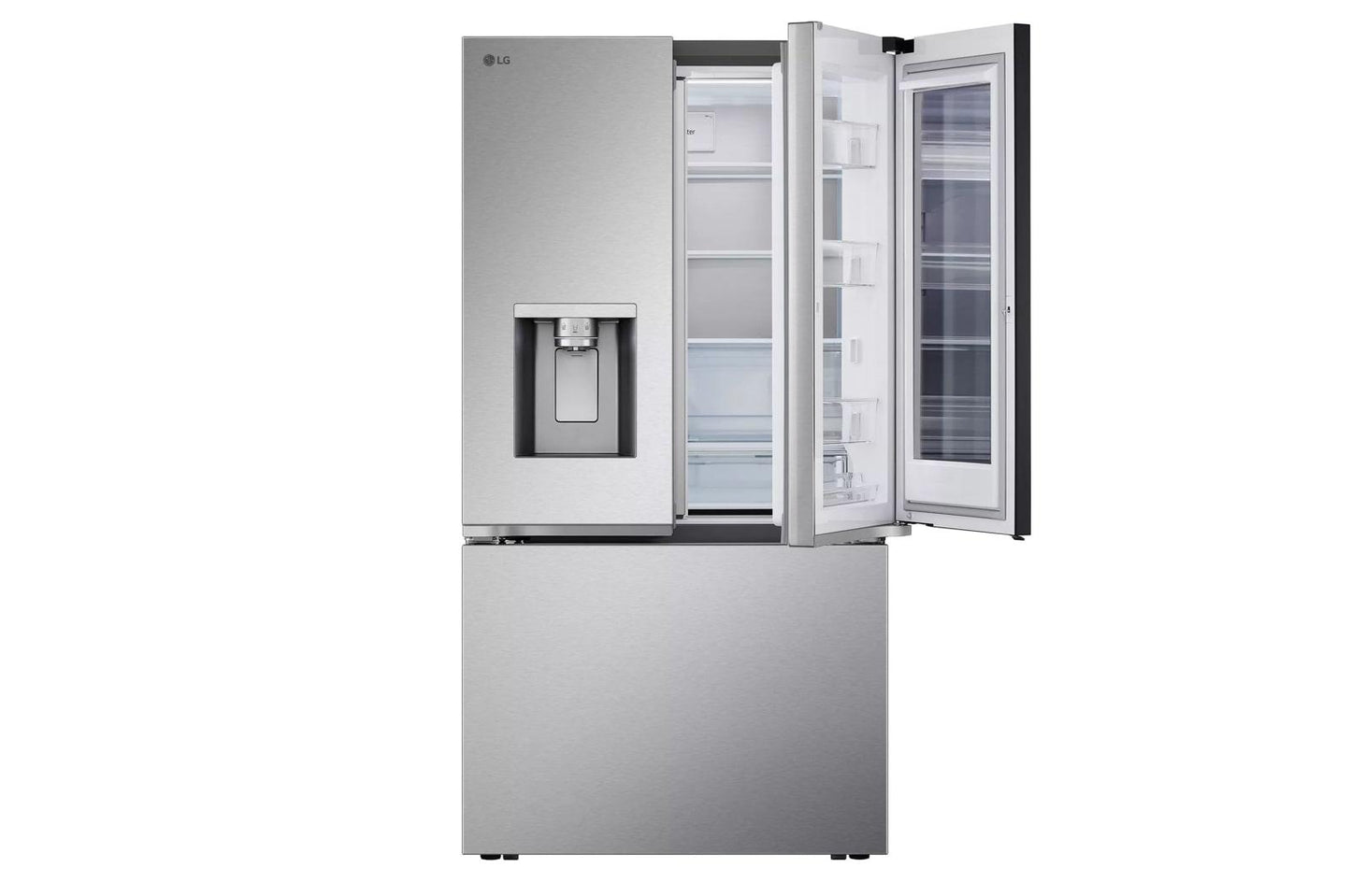 Lg LF26C6360S 26 Cu. Ft. Smart Counter-Depth Max&#8482; French Door Refrigerator With Instaview® Door-In-Door®