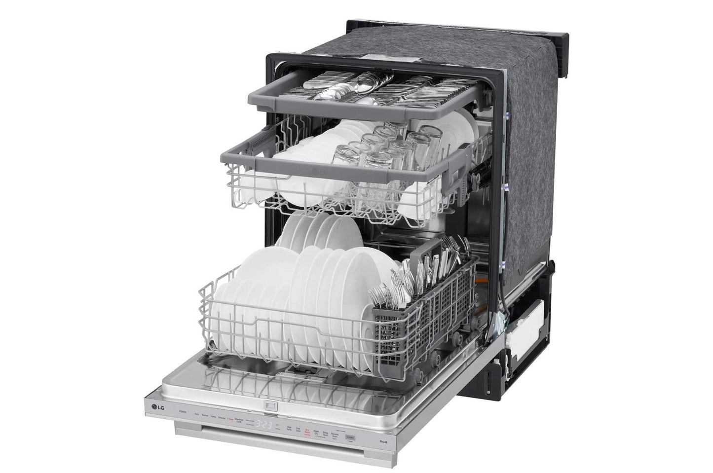 Lg LDTH555NS Top-Control Dishwasher With 1-Hour Wash & Dry, Quadwash® Pro, And Dynamic Heat Dry&#8482;