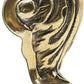 Ilve G4221216 Single Decorative Brass Scroll Claw Leg