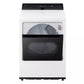 Lg DLE8400WE 7.3 Cu. Ft. Ultra Large Capacity Rear Control Electric Dryer With Lg Easyload™ Door And Ai Sensing