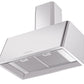 Ilve UAG30SS Nostalgie 30 Inch Stainless Steel Wall Mount Range Hood