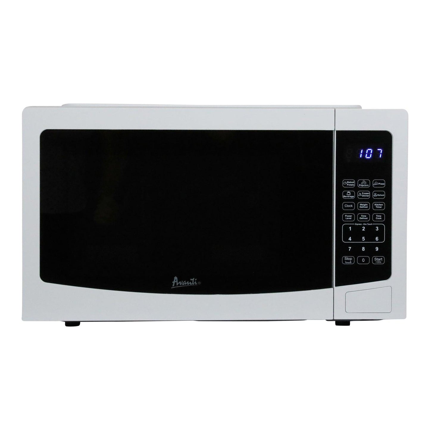 Avanti MT115V0W Avanti Microwave Oven, 1.1 Cu. Ft. Capacity - White / 1.1 Cu. Ft.