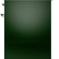 Ilve UPI304NMPEGC Nostalgie Ii 30 Inch Electric Freestanding Range In Emerald Green With Chrome Trim