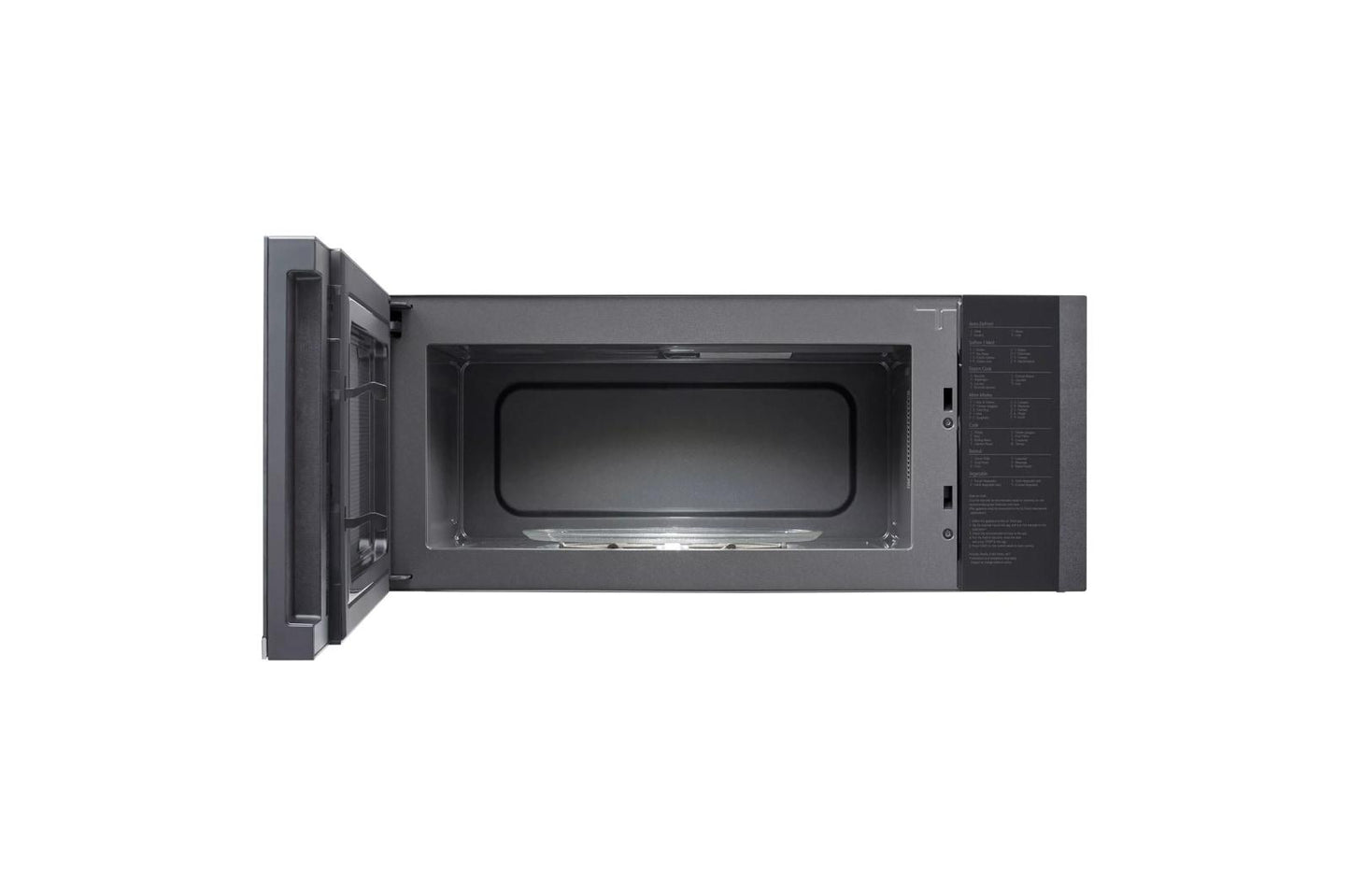 Lg MVEF1337F 1.3 Cu. Ft. Smart Low Profile Over-The-Range Microwave Oven With Sensor Cook