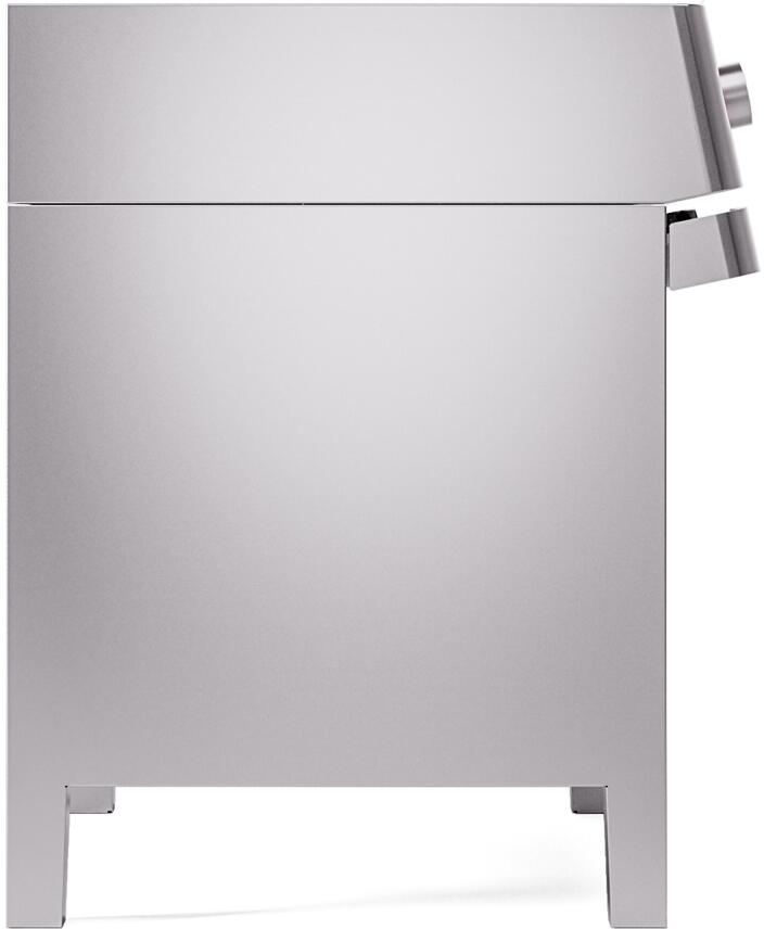 Ilve UPMI09S3SS Panoramagic 36 Inch Electric Freestanding Range In Stainless Steel With Trim