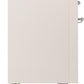 Ilve UP48FNMPAWC Nostalgie Ii 48 Inch Dual Fuel Natural Gas Freestanding Range In Antique White With Chrome Trim