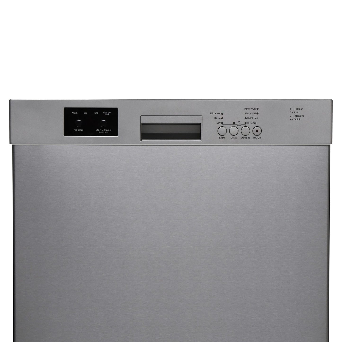 Danby DDW2400ESS Danby 24" Built In Dishwasher In Stainless Steel