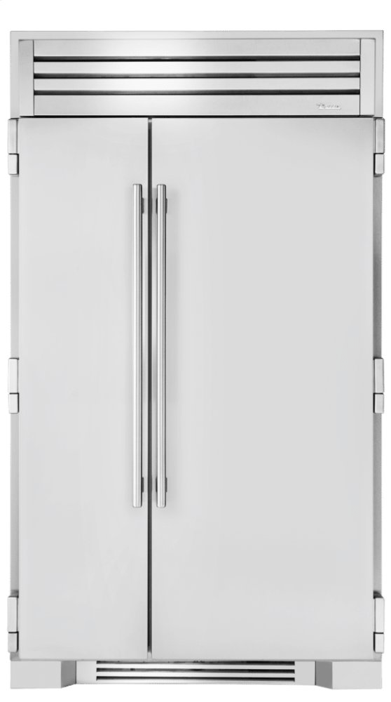 True Residential TR48SBSSSC 48 Inch Solid Stainless Door Side-By-Side