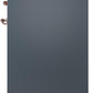 Ilve UP30NMPBGP Nostalgie Ii 30 Inch Dual Fuel Natural Gas Freestanding Range In Blue Grey With Copper Trim