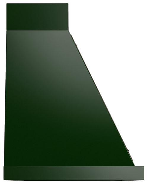 Ilve UANB48EGB Nostalgie 48 Inch Emerald Green Wall Mount Range Hood