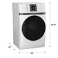 Ge Appliances PFQ83HSSWWW Ge Profile™ Energy Star® 4.6 Cu. Ft. Capacity Ultrafast Combo With Ventless Inverter Heat Pump Technology Washer/Dryer