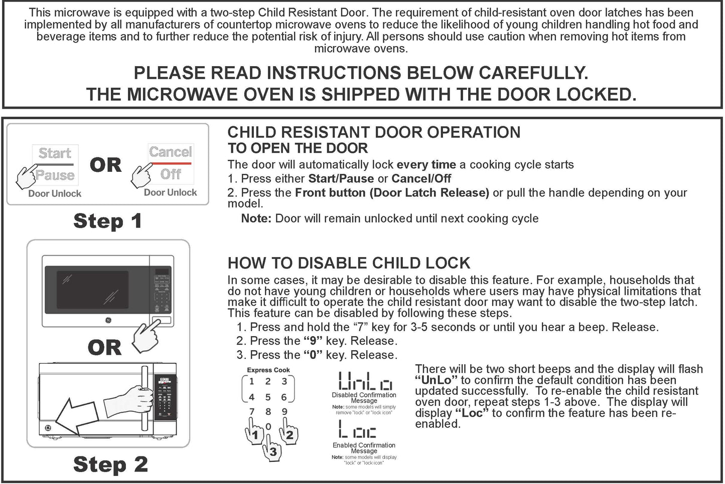 Ge Appliances GCST07N1WSS Ge® 0.7 Cu. Ft. Capacity Countertop Microwave Oven