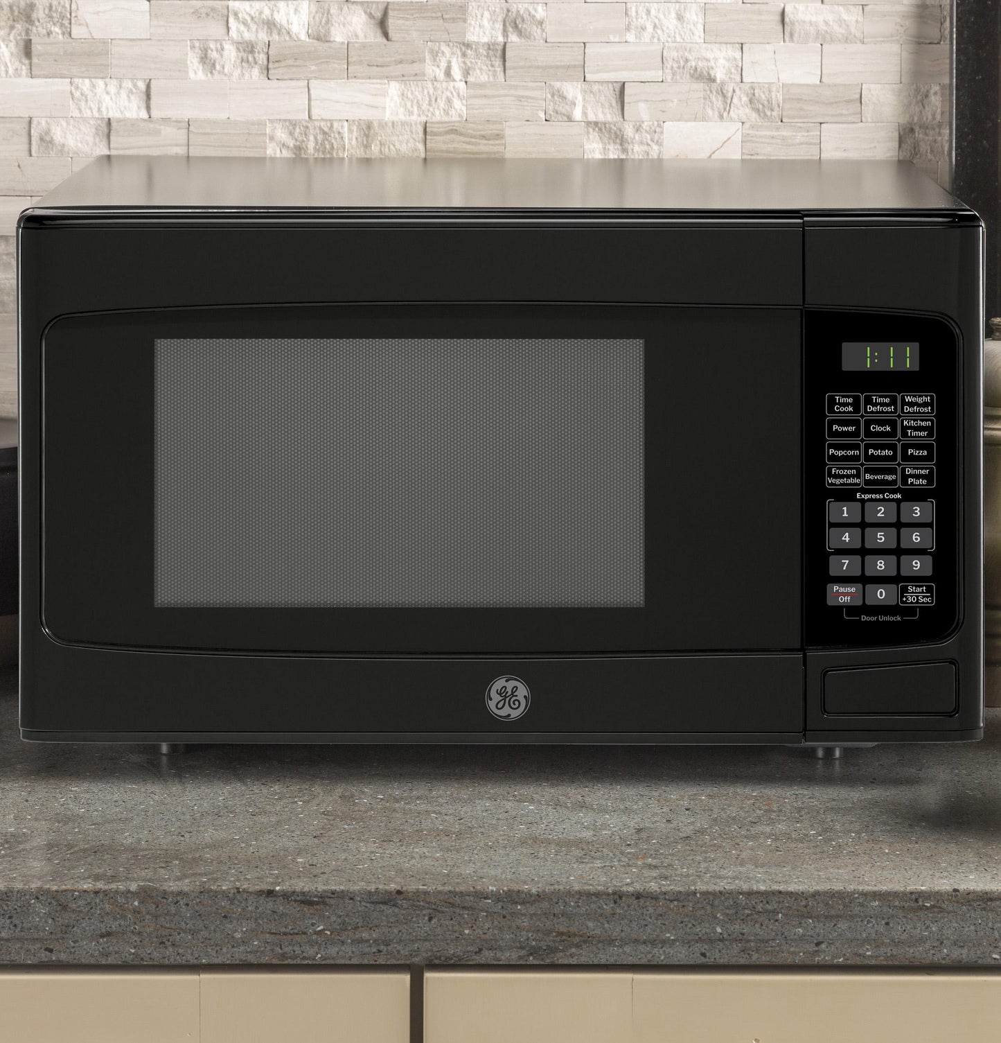 Ge Appliances GCST11N1WBB Ge® 1.1 Cu. Ft. Capacity Countertop Microwave Oven