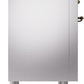 Ilve UP36FNMPSSB Nostalgie Ii 36 Inch Dual Fuel Natural Gas Freestanding Range In Stainless Steel With Bronze Trim