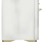 Ilve UM12FDNS3WHG Majestic Ii 48 Inch Dual Fuel Natural Gas Freestanding Range In White With Brass Trim