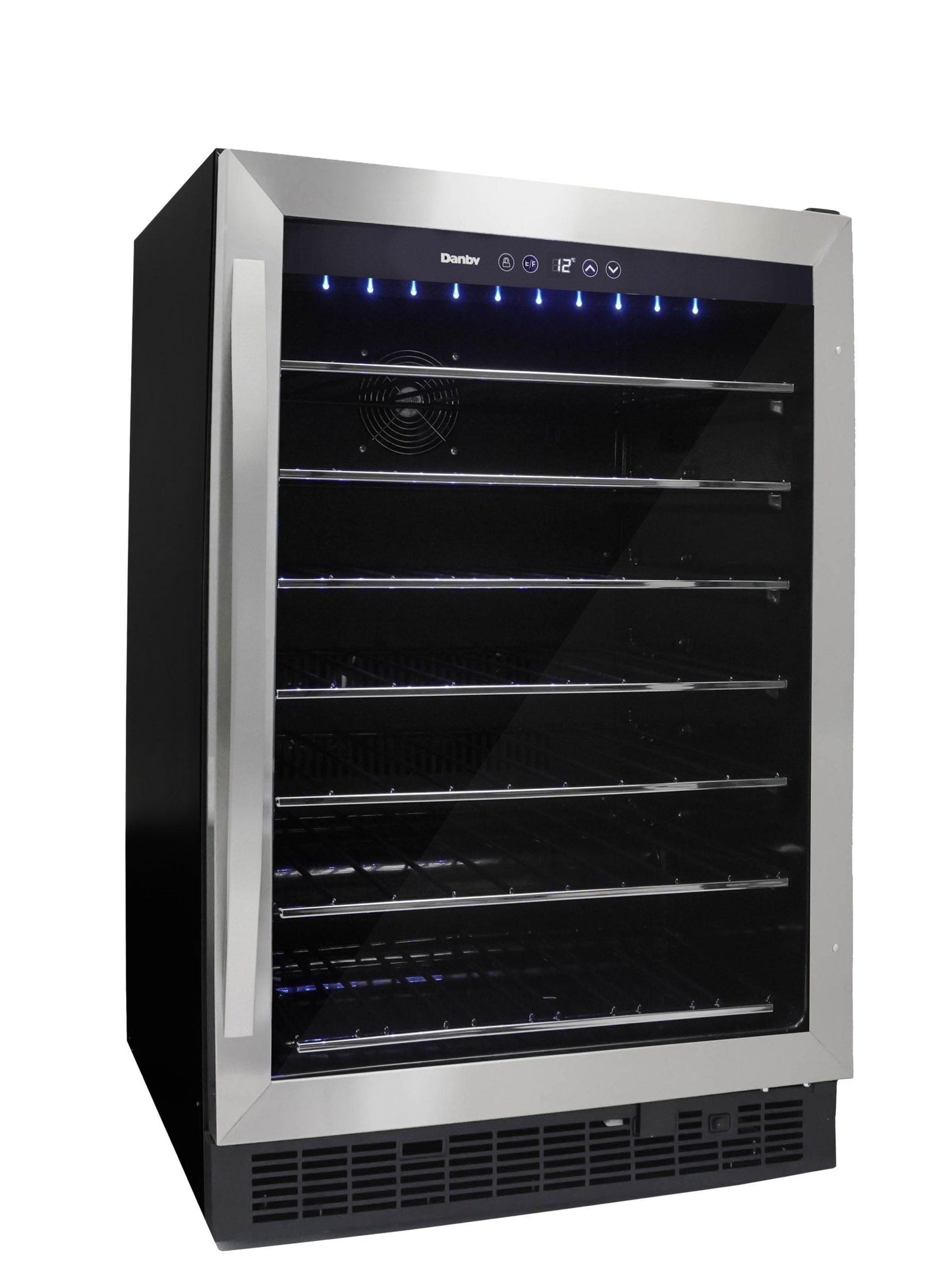 Danby DWC057A1BSS Danby 60 Bottle Built-In Wine Cooler In Stainless Steel