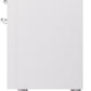 Ilve UP36FNMPWHCLP Nostalgie Ii 36 Inch Dual Fuel Liquid Propane Freestanding Range In White With Chrome Trim