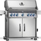 Napoleon Bbq RPS625RSIBNSS2 Rogue Pro-S 625 Rsib With Infrared Side And Rear Burner , Natural Gas, Stainless Steel