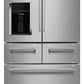 Kitchenaid KRMF606ESS 25.8 Cu. Ft. 36-Inch Multi-Door Freestanding Refrigerator - Stainless Steel